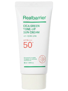 Real Barrier Cica Green Tone-Up Sun Cream SPF50+ PA++++-image1 Real Barrier Cica Green Tone-Up Sun Cream SPF50+ PA++++-image1