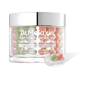 フェイスクリーム DR MEDIACK LUMINA CREAM 35g 2.29 oz, Dr.Melaxin Cactox Pore Relief Dual Capsule Cream | SleekShop