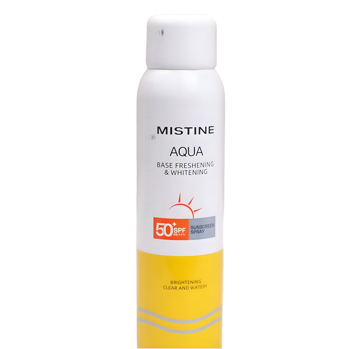 Mistine Aqua Base Freshining & Whitening Sunscreen Spray SPF50+ PA+-image1 Mistine Aqua Base Freshining & Whitening Sunscreen Spray SPF50+ PA+-image1