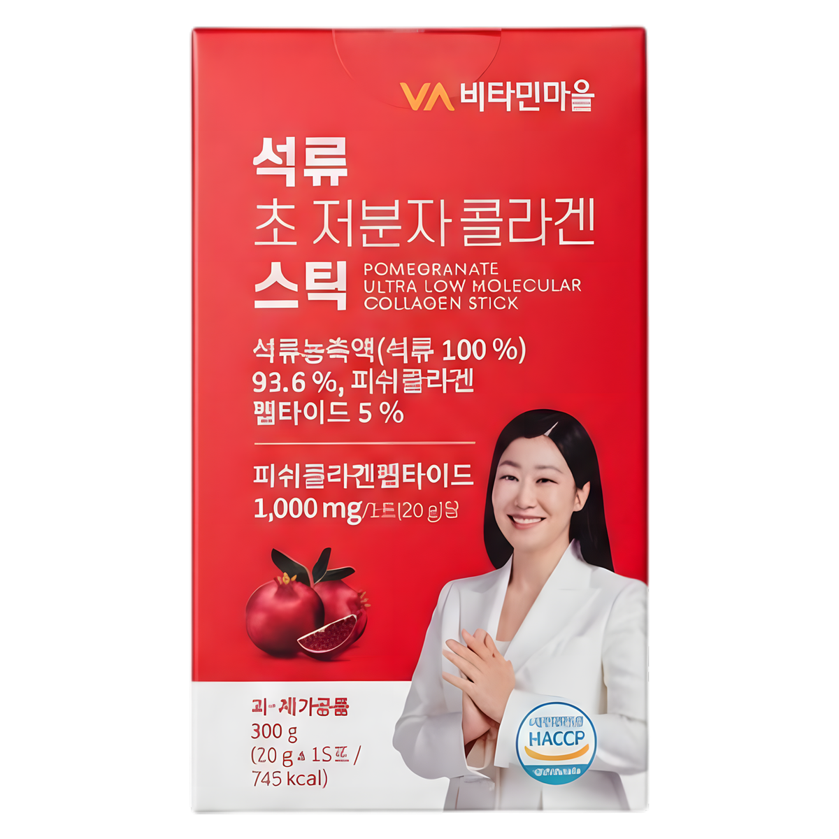 Vitamin Village Pomegranate Ultra Low Molecular Collagen Stick-image1 Vitamin Village Pomegranate Ultra Low Molecular Collagen Stick-image1