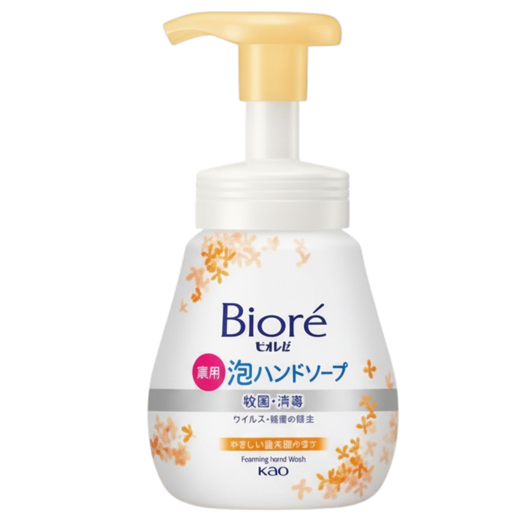 Biore Foam Hand Soap Pump Osmanthus Scented-image1 Biore Foam Hand Soap Pump Osmanthus Scented-image1