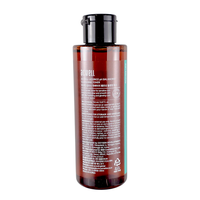 Acwell Licorice pH Balancing Cleansing Toner-image2 Acwell Licorice pH Balancing Cleansing Toner-image2