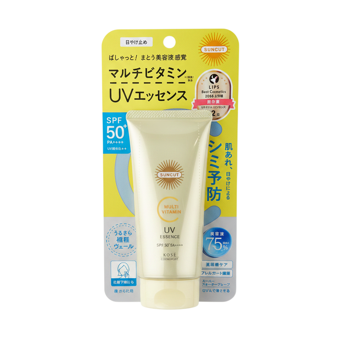 Kose Suncut Multi Vitamin UV Essence SPF50+ PA++++-image1