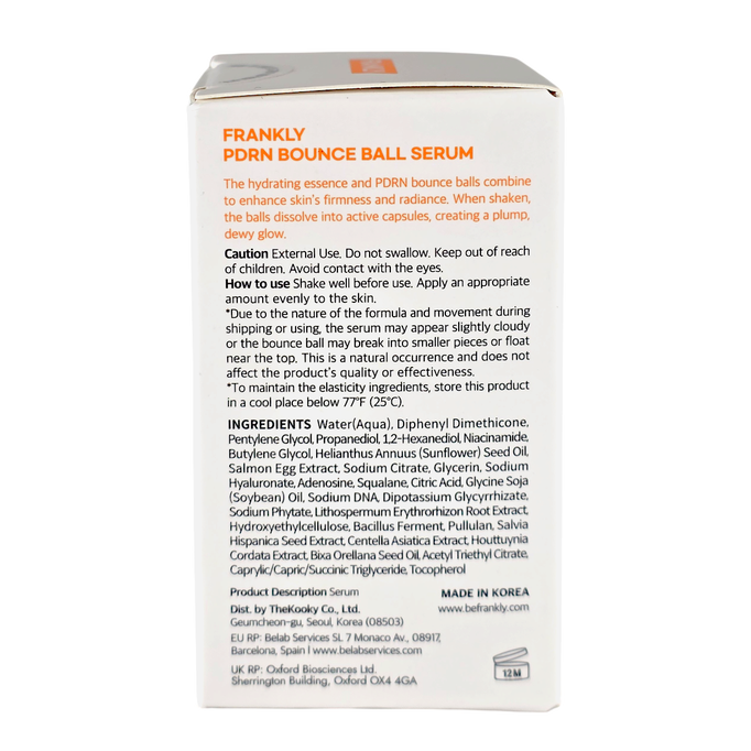 FRANKLY PDRN Bounce Ball Hydrating & Firming Serum