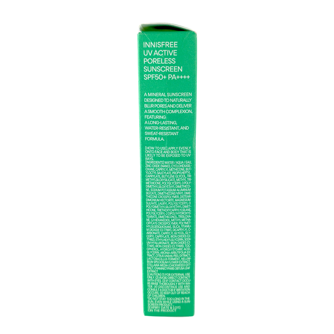 Innisfree UV Active Poreless Sunscreen-image4 Innisfree UV Active Poreless Sunscreen-image4