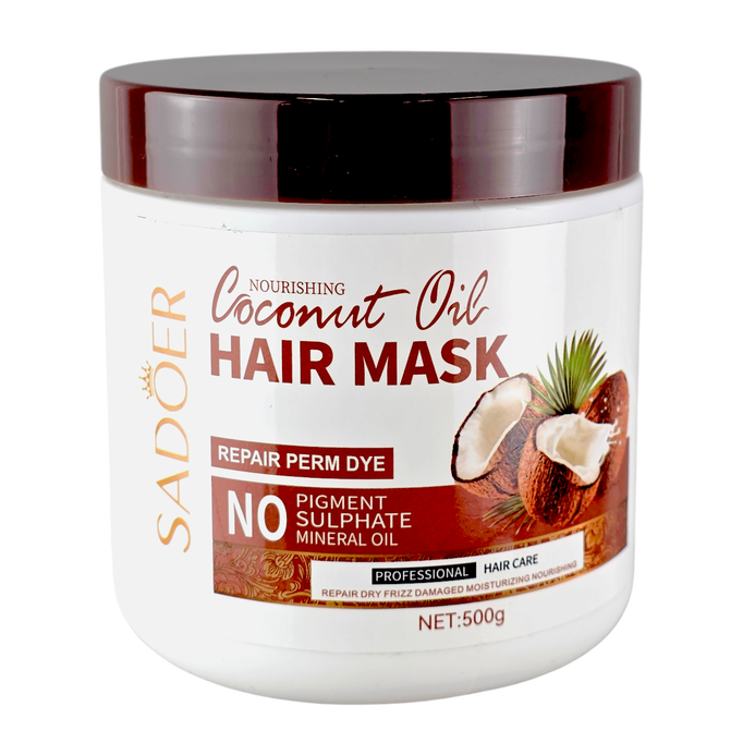 Sadoer Nourishing Coconut Oil Hair Mask-image1 Sadoer Nourishing Coconut Oil Hair Mask-image1