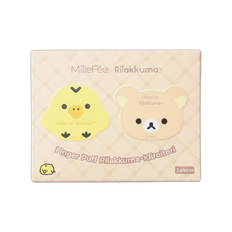 MilleFee San-X Rilakkuma & Kiiroitin Finger Puff-image1 MilleFee San-X Rilakkuma & Kiiroitin Finger Puff-image1