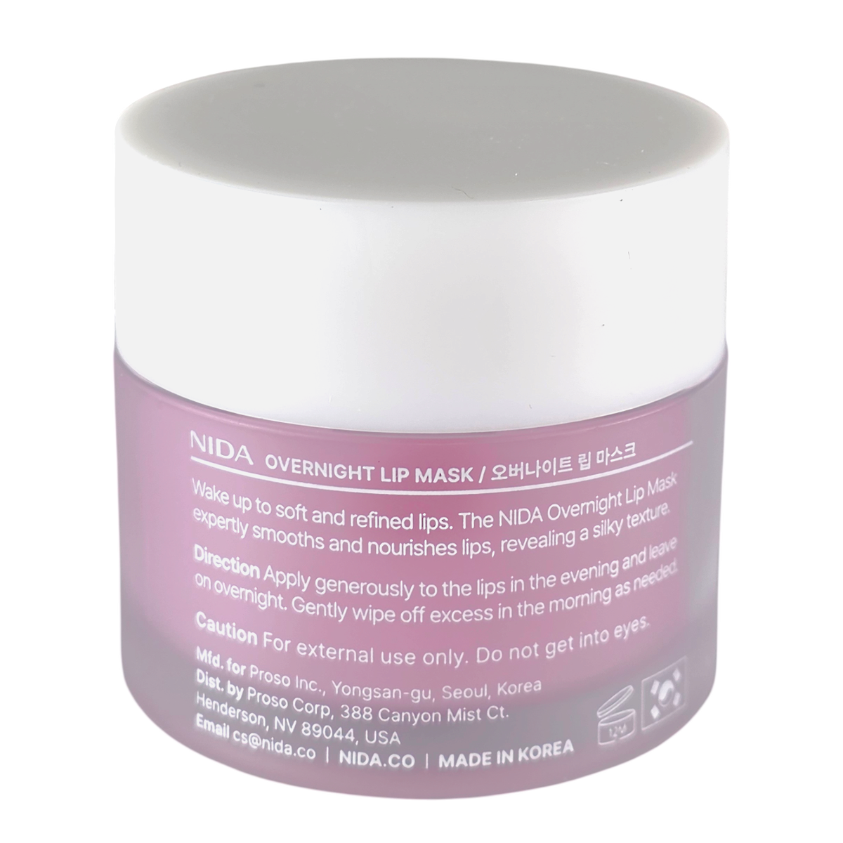 NIDA Overnight Lip Mask Very Berry-image2