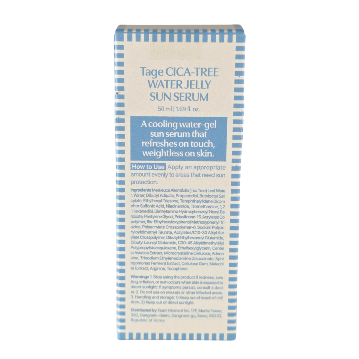 Tage Cica-Tree Water Jelly Sun Serum SPF 50+ PA++++-image4 Tage Cica-Tree Water Jelly Sun Serum SPF 50+ PA++++-image4