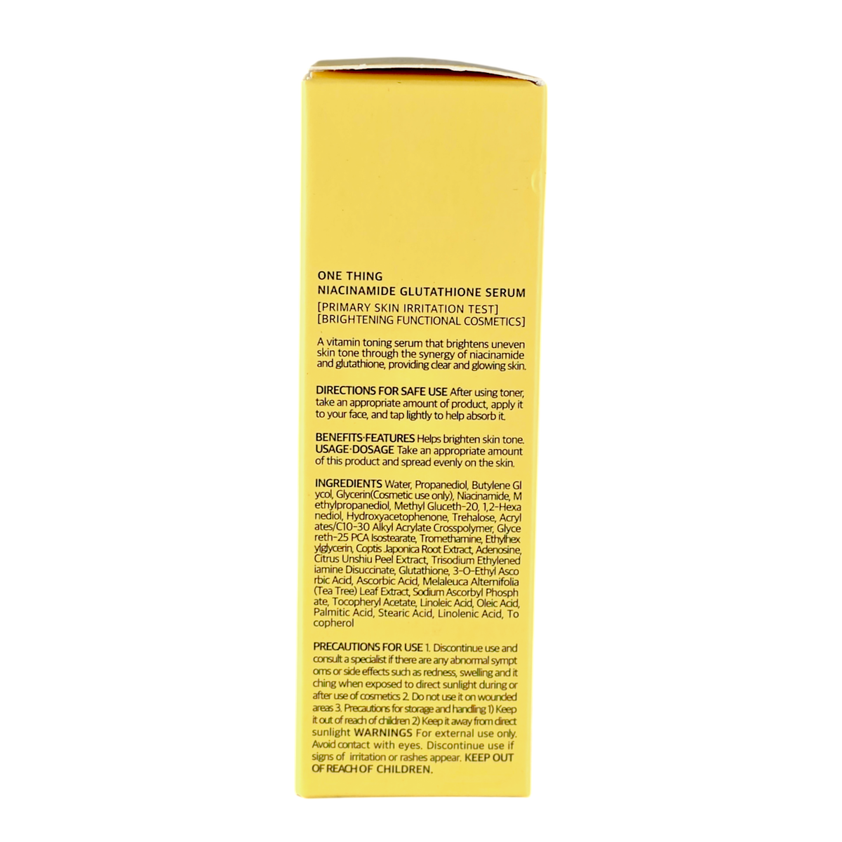 ONE THING 5% Niacinamide Glutathione Serum-image3