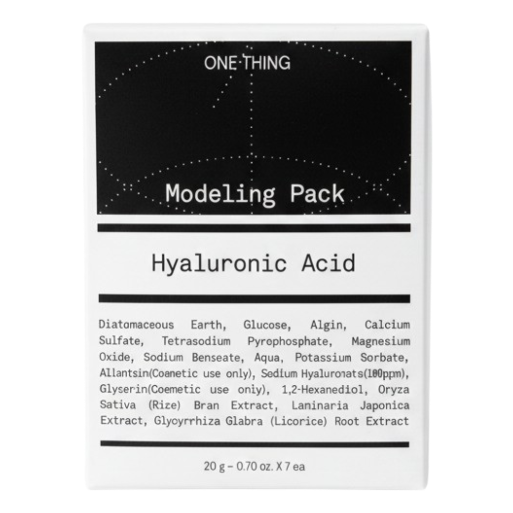 ONE THING Modeling Pack Hyaluronic Acid Face Mask-image1