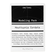 ONE THING Modeling Pack Houttuynia Cordata Face Mask ONE THING Modeling Pack Houttuynia Cordata Face Mask