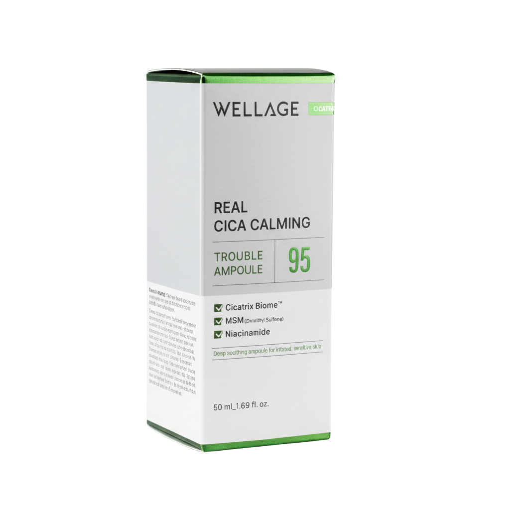 Wellage Real CICA Calming Trouble Ampoule 95 Serum-image1