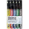 Pebeo Acrylic Marker Set of 5 Black/Yellow/Red/Blue/Green Pebeo Acrylic Marker Set of 5 Black/Yellow/Red/Blue/Green