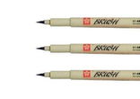 Sakura Pigma Micron Pen Set of 3 Black (01/03/05 Tips) Sakura Pigma Micron Pen Set of 3 Black (01/03/05 Tips)
