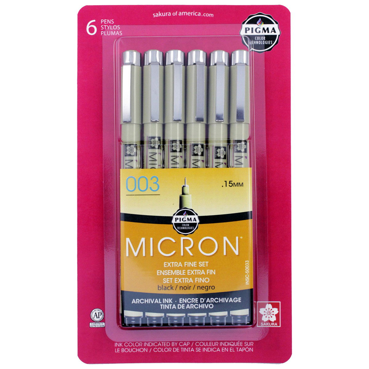 Sakura Pigma Micron Pen Sets