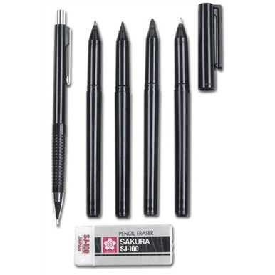 Sakura Pigma Sensei Pen Manga 6 Set Sakura Pigma Sensei Pen Manga 6 Set