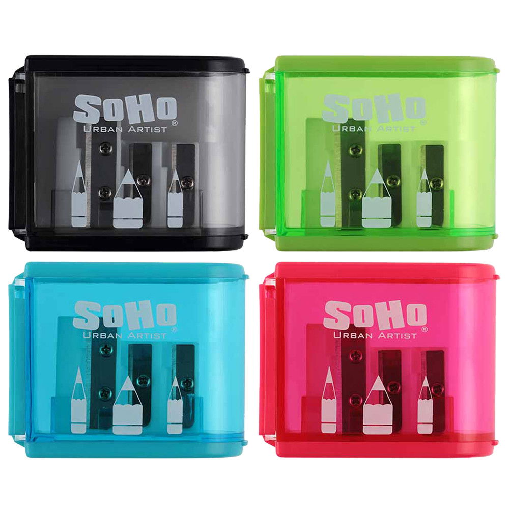 SoHo 3-Hole Pencil Sharpener