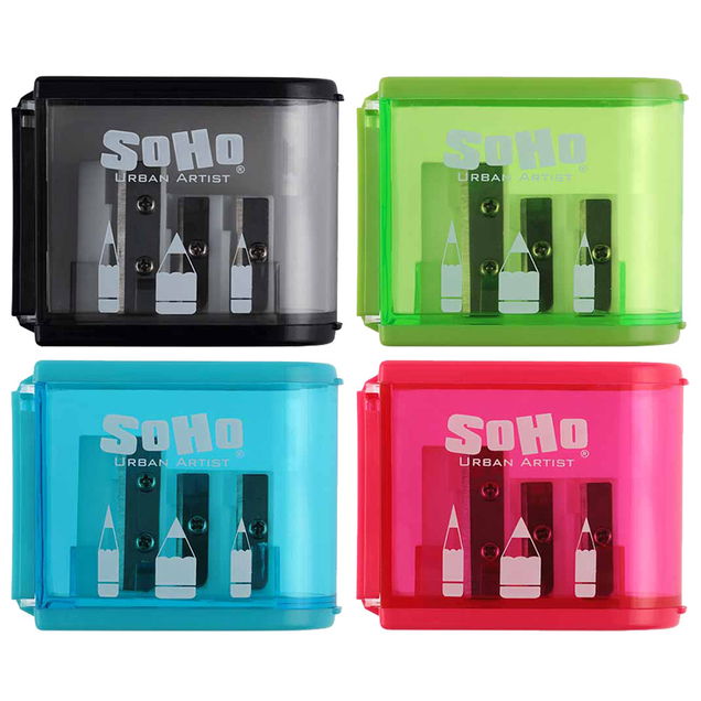 SoHo 3-Hole Pencil Sharpener SoHo 3-Hole Pencil Sharpener