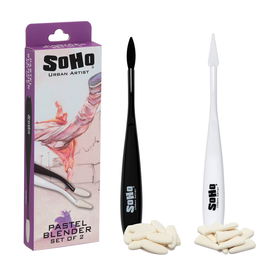 SoHo Pastel Blender Palette Knife and Covers Set