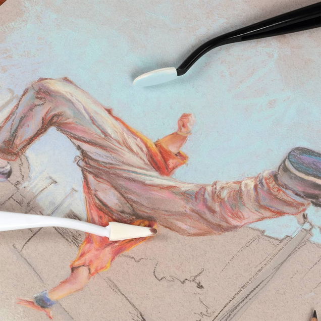 SoHo Pastel Blender Palette Knife and Covers Set SoHo Pastel Blender Palette Knife and Covers Set