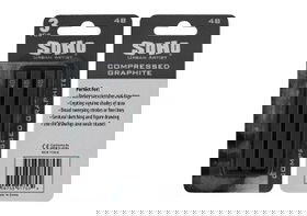 SoHo Compressed Graphite Stick 4B Pack of 3