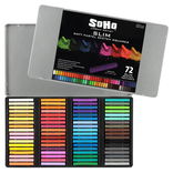 SoHo Slim Pastel Square Sketching Stick Tin Set of 72