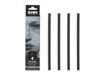 SoHo Vine Charcoal Pack of 4 Soft Square Sticks