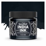 Speedball India Ink 1oz Black Velvet - (200043365)