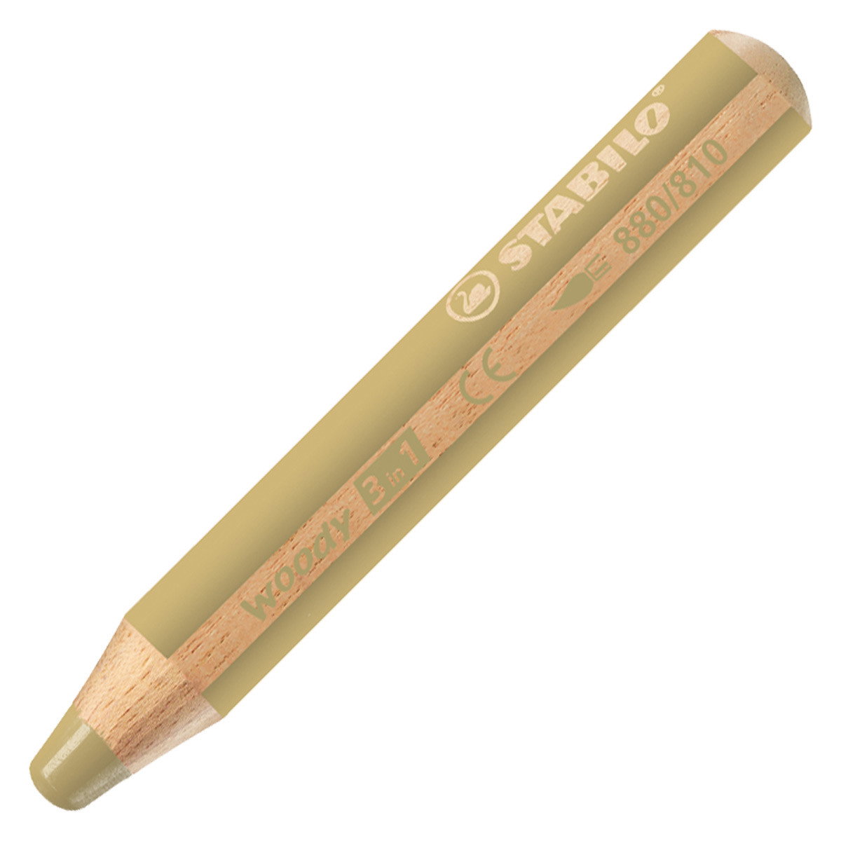 Stabilo Woody 3-in-1 Chunky Pencil Gold - (200038537)