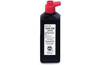 Sumi Ink Black 12oz with Shellac