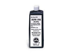 Sumi Ink Black 2oz with Shellac