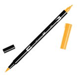 Tombow Dual Brush Pen Chrome Yellow 985 - (100012985) Tombow Dual Brush Pen Chrome Yellow 985 - (100012985)