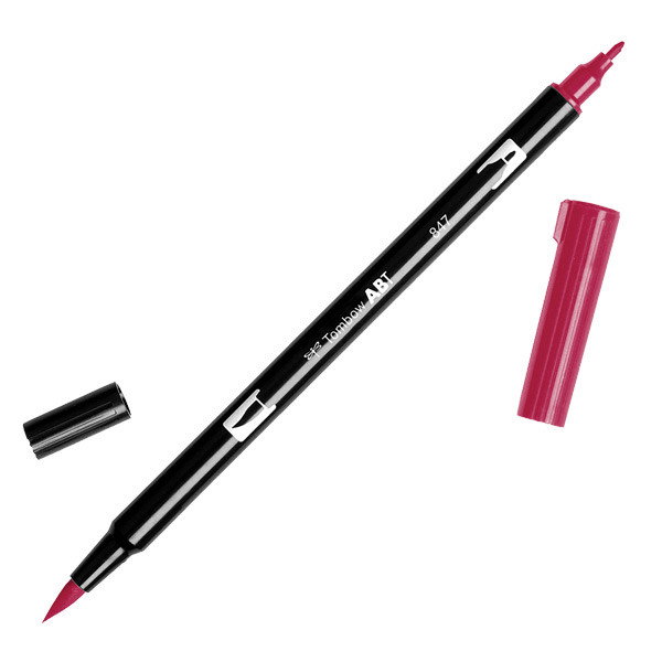 Tombow Dual Brush Pen Crimson 847 - (100012847)