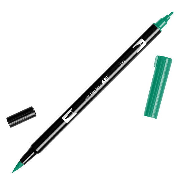 Tombow Dual Brush Pen Dark Green 277 - (100012277)