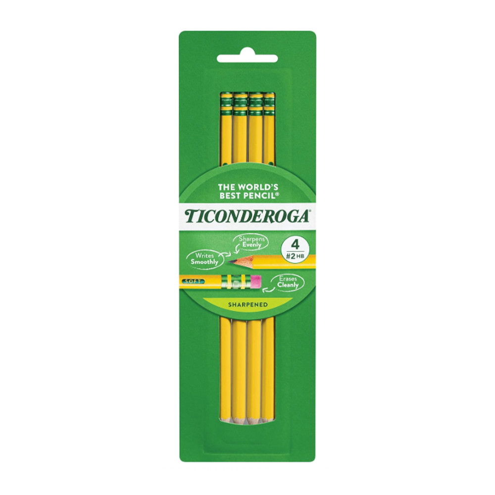 Ticonderoga Pencils 4 Count