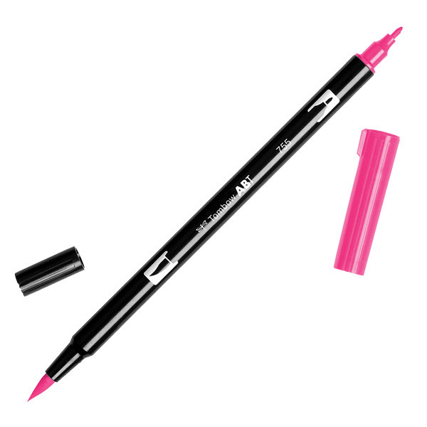 Tombow Dual Brush Pen Rubine Rd 755 - (100012755)