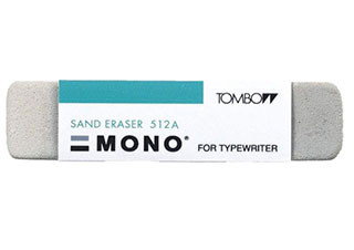 Tombow MONO Colored Pencil and Ink Sand Eraser