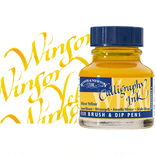 Winsor & Newton Calligraphy Ink Winsor Yellow 30ml Bottle - (200039822)