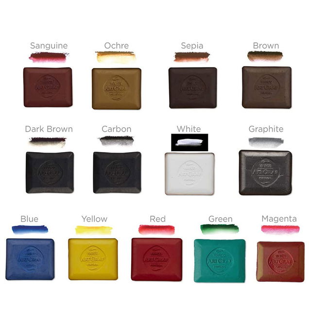 Viarco Artgraf Water Soluble Pigment Tailor Shape Viarco Artgraf Water Soluble Pigment Tailor Shape