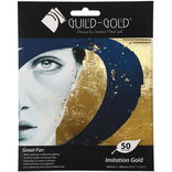 Guild-Gold Imitation Gold Leaf Book of 50 (Loose) - (90899) Guild-Gold Imitation Gold Leaf Book of 50 (Loose) - (90899)