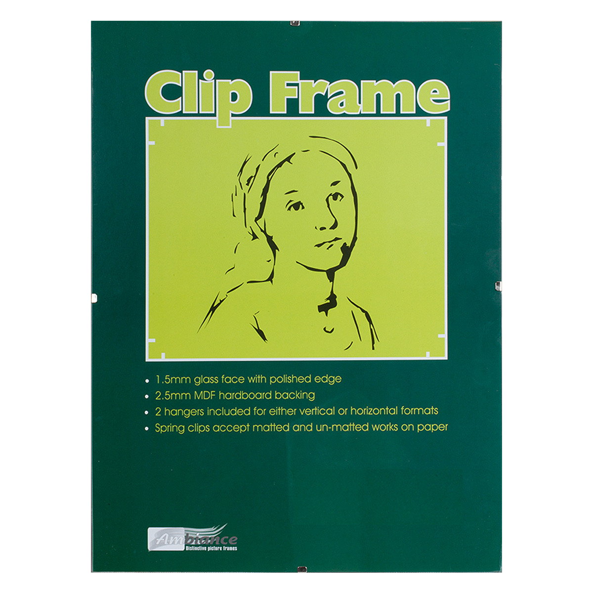 Ambiance Framing Clip Frame 5"x5" - (89513)