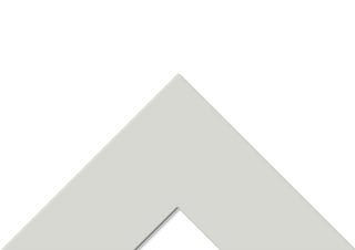 Ambiance Framing Pre-Cut Mat 12x16 - 8.5x11 Inch Dawn Grey - (10062)