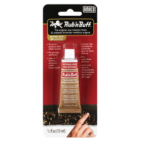 Amaco Rub 'n Buff Wax Finish