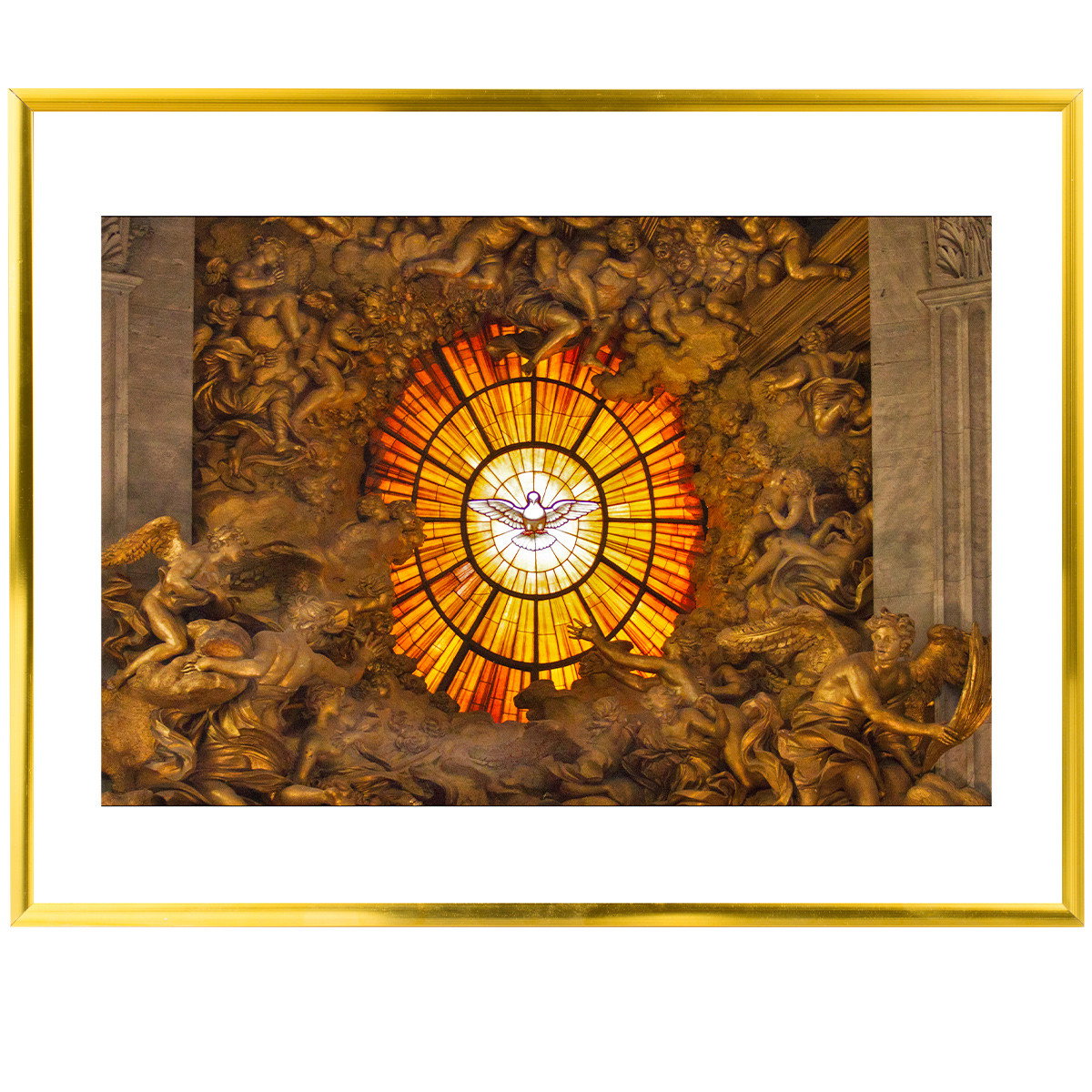 Ambiance Gallery Aluminum Frame 16x20 in. Gold - (72074)