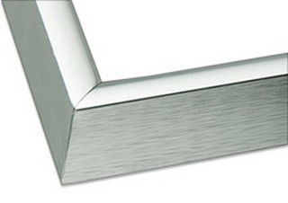 Ambiance Gallery Aluminum Frame 8-1/2x11 in. Silver - (87266)