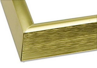 Ambiance Gallery Aluminum Frame 8x10 in. Gold - (72068)