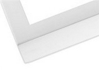 Ambiance Gallery Wood Frame 6x12 in. White - (89491)