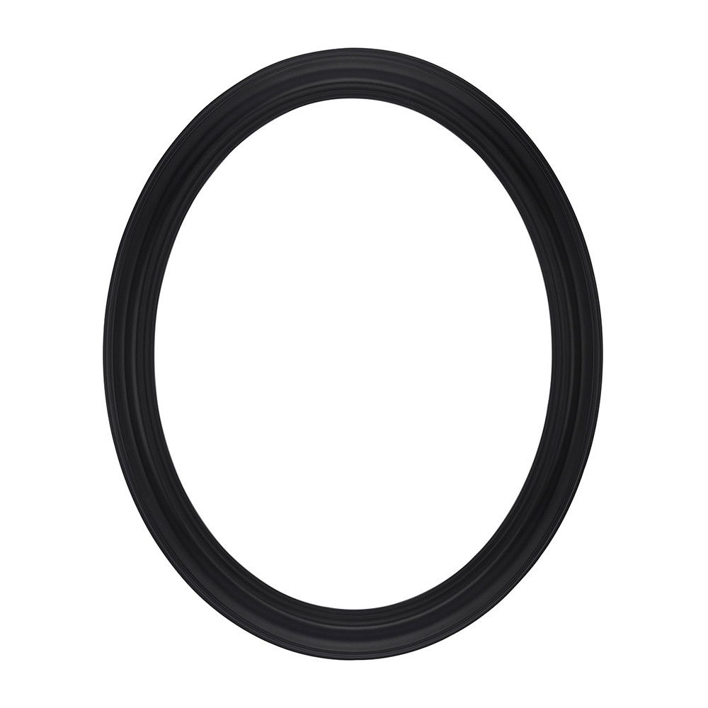 Ambiance Oval Wood Frame