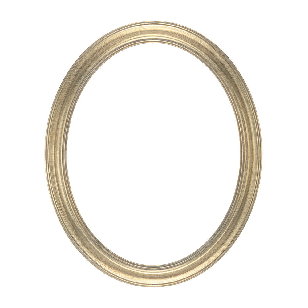 Ambiance Oval Wood Frame